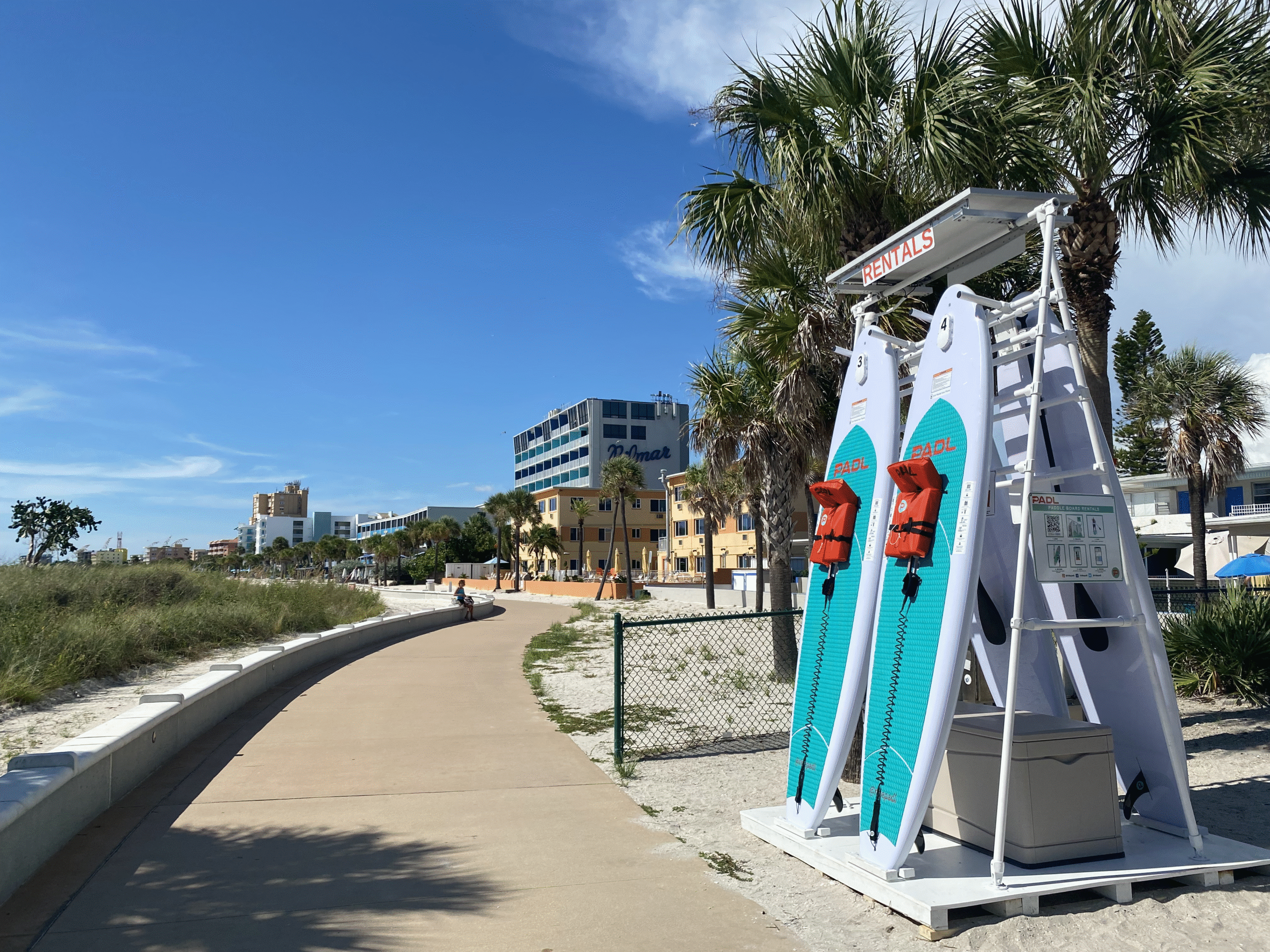 Paddle Board & Kayak Rentals in Treasure Island Gulf Front Park