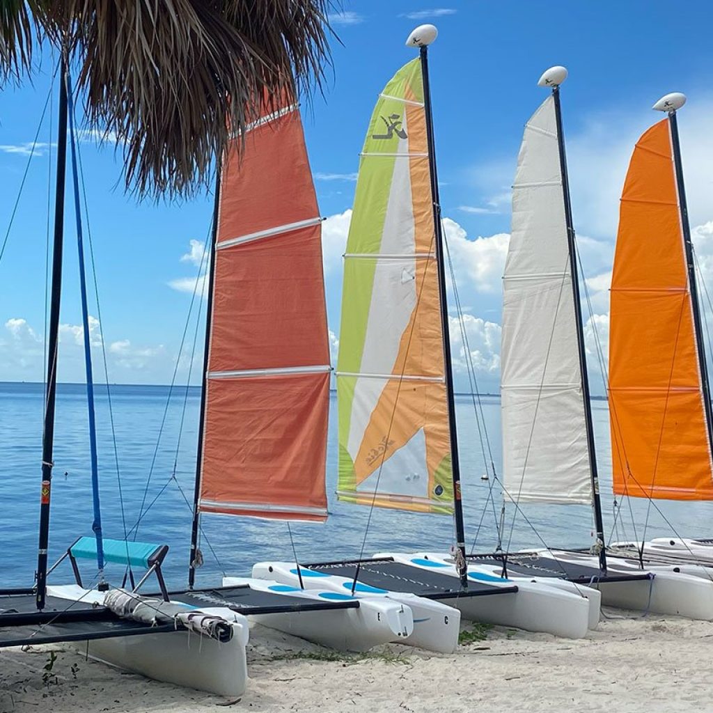Sailing Lessons for beginners - Beach Catamarans